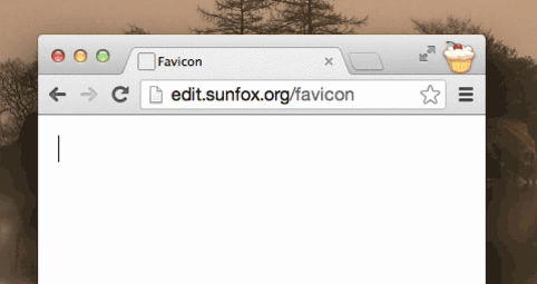 Magic Favicon changing as the page updates